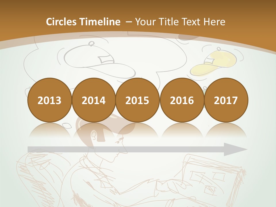 A Woman Sitting In Front Of A Laptop Computer With A Thought Bubble Above Her Head PowerPoint Template