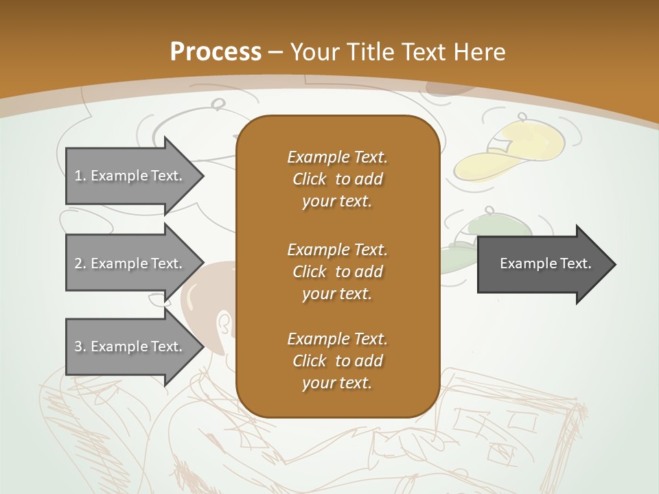 A Woman Sitting In Front Of A Laptop Computer With A Thought Bubble Above Her Head PowerPoint Template