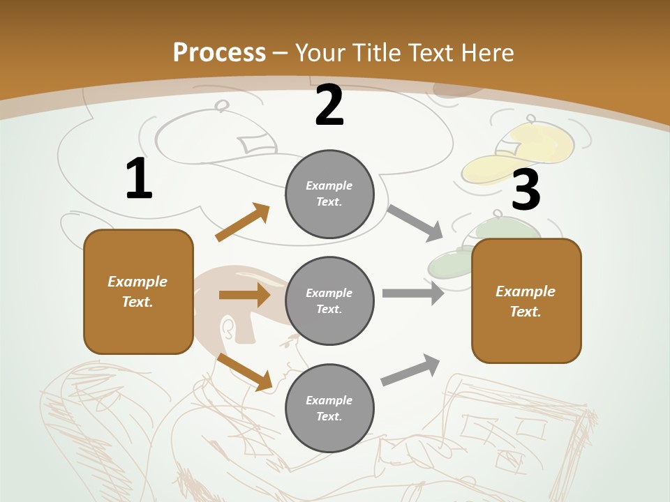 A Woman Sitting In Front Of A Laptop Computer With A Thought Bubble Above Her Head PowerPoint Template