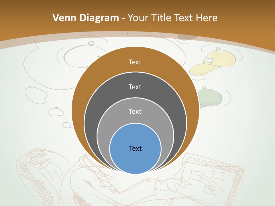A Woman Sitting In Front Of A Laptop Computer With A Thought Bubble Above Her Head PowerPoint Template