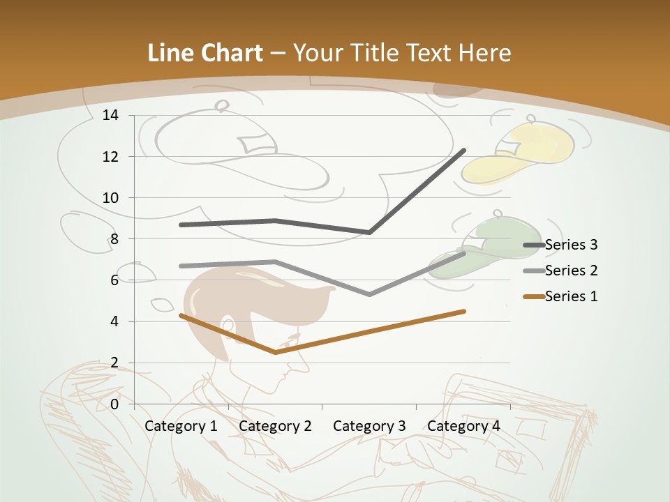 A Woman Sitting In Front Of A Laptop Computer With A Thought Bubble Above Her Head PowerPoint Template