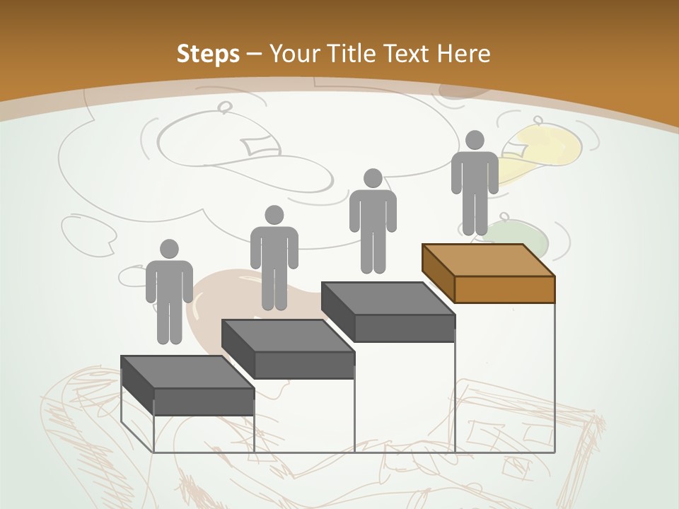 A Woman Sitting In Front Of A Laptop Computer With A Thought Bubble Above Her Head PowerPoint Template