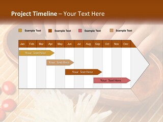 A Person With Their Hands On A Wooden Tray PowerPoint Template