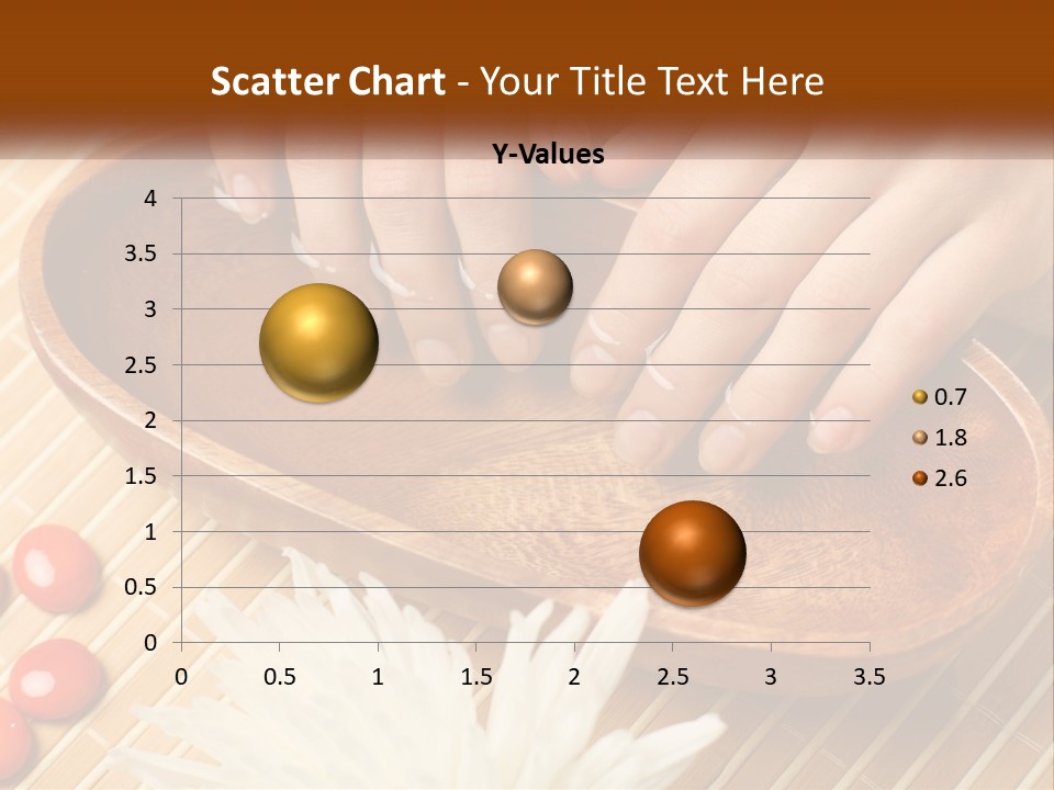 A Person With Their Hands On A Wooden Tray PowerPoint Template