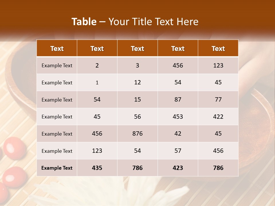 A Person With Their Hands On A Wooden Tray PowerPoint Template