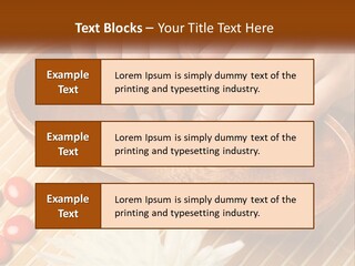 A Person With Their Hands On A Wooden Tray PowerPoint Template