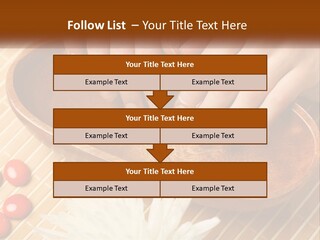 A Person With Their Hands On A Wooden Tray PowerPoint Template