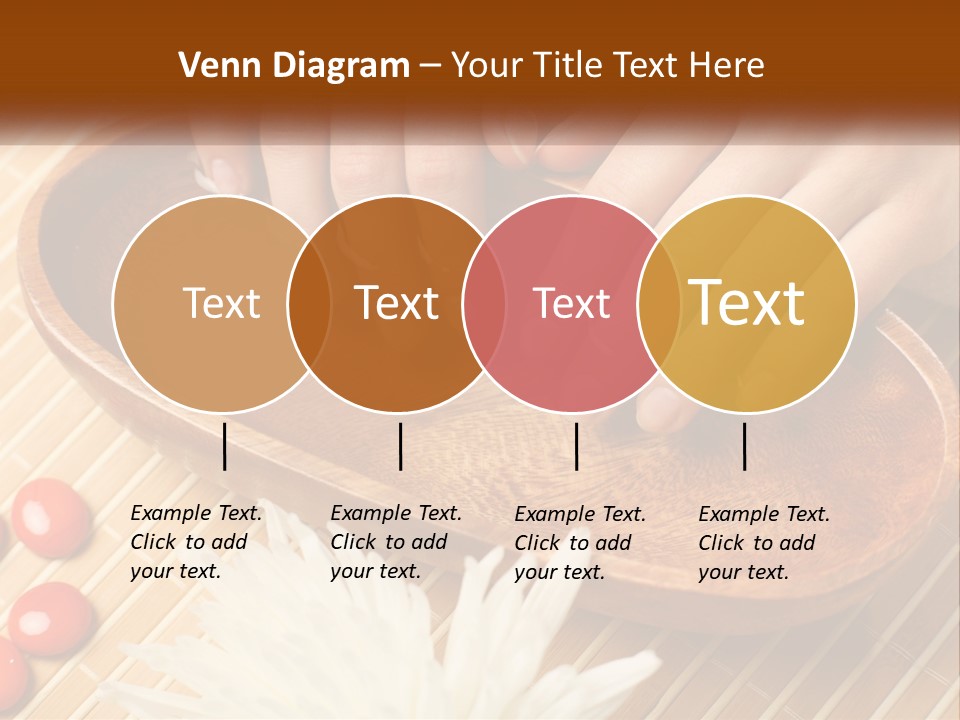 A Person With Their Hands On A Wooden Tray PowerPoint Template