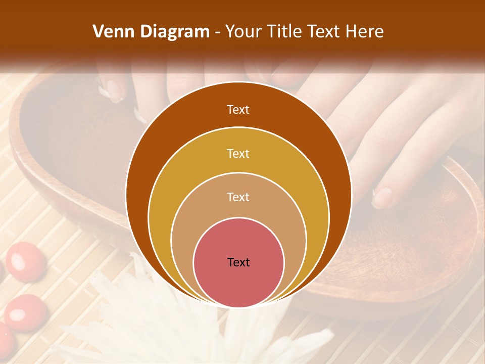 A Person With Their Hands On A Wooden Tray PowerPoint Template