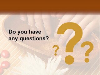 A Person With Their Hands On A Wooden Tray PowerPoint Template