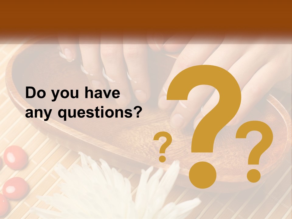 A Person With Their Hands On A Wooden Tray PowerPoint Template