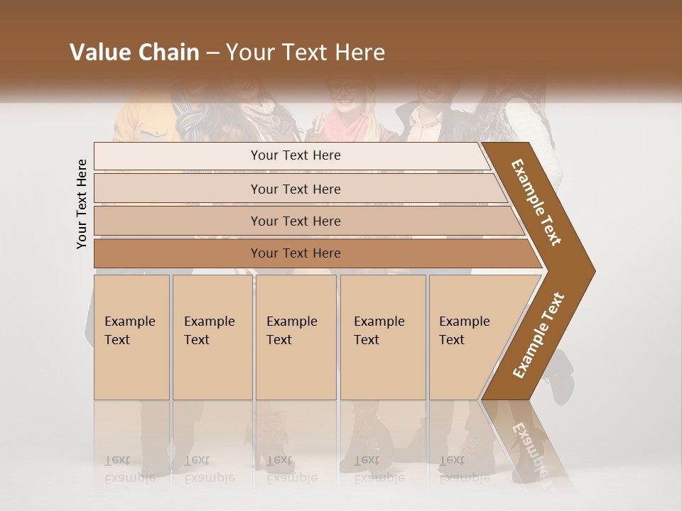 A Group Of People Standing Next To Each Other PowerPoint Template