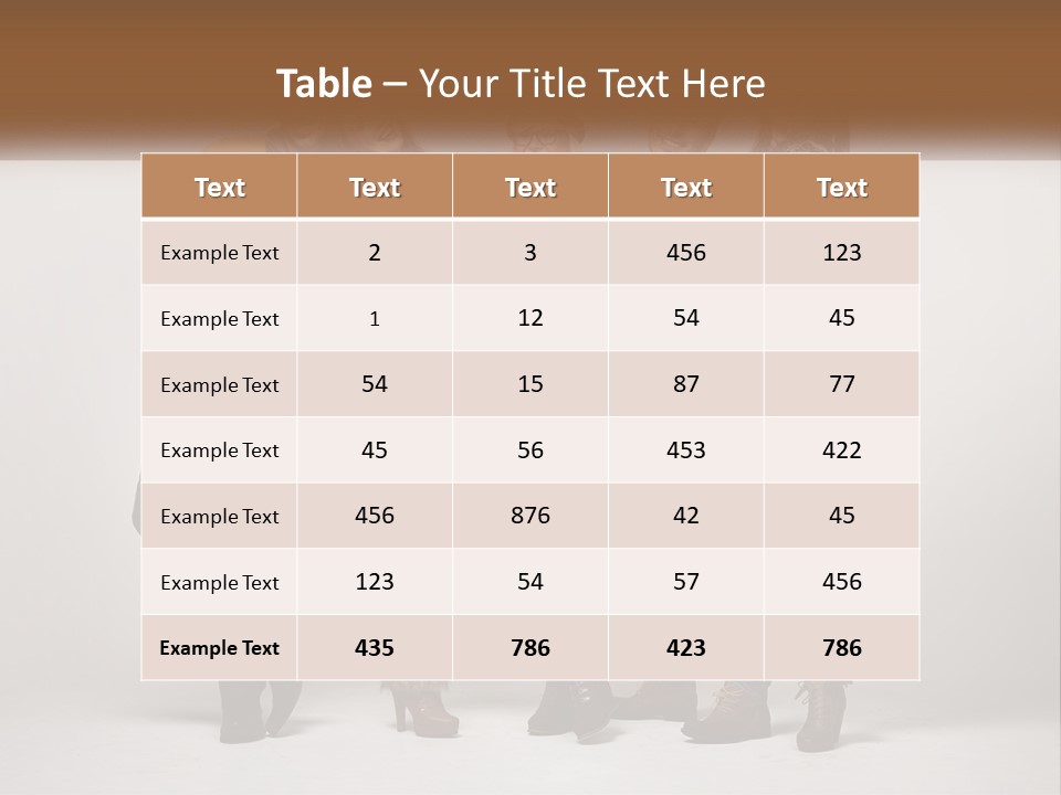 A Group Of People Standing Next To Each Other PowerPoint Template