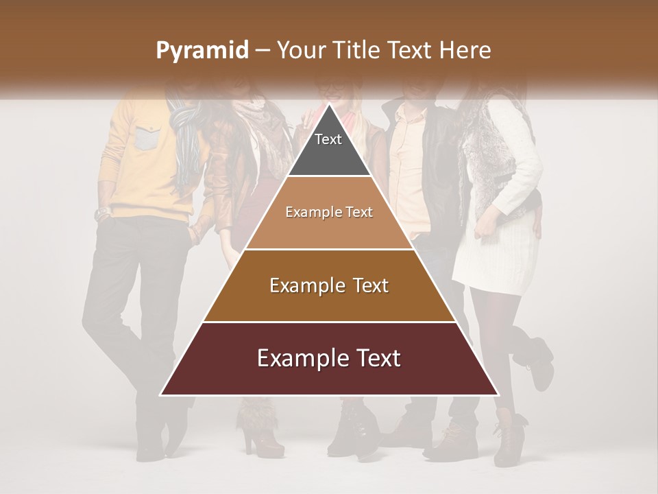 A Group Of People Standing Next To Each Other PowerPoint Template