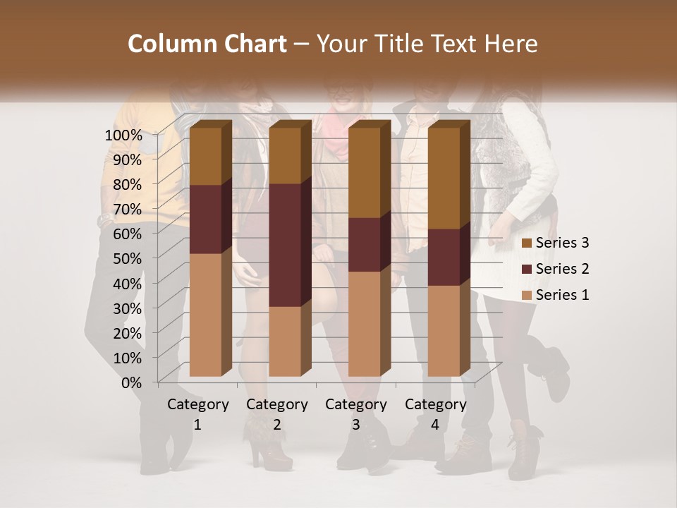 A Group Of People Standing Next To Each Other PowerPoint Template