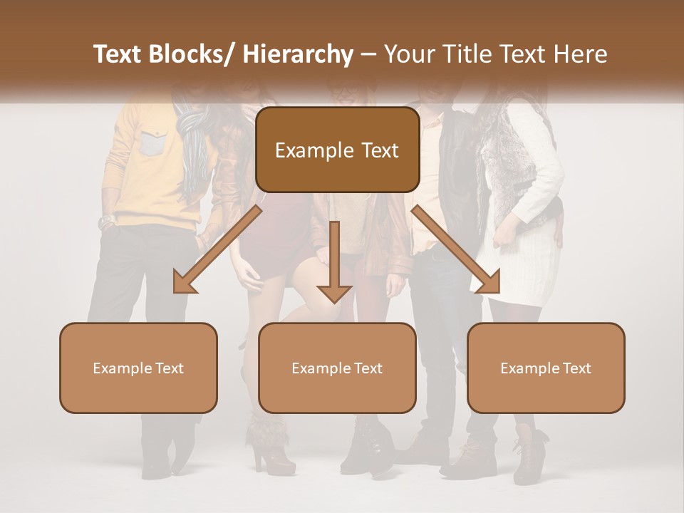 A Group Of People Standing Next To Each Other PowerPoint Template