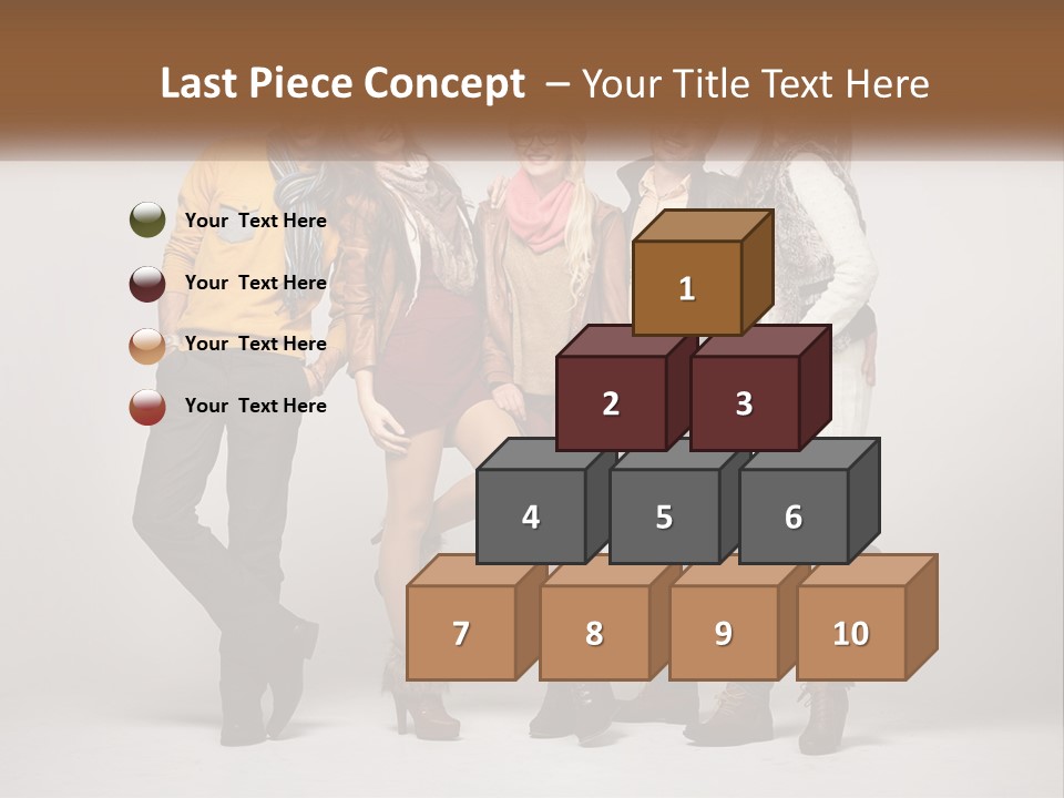 A Group Of People Standing Next To Each Other PowerPoint Template