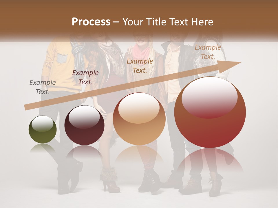 A Group Of People Standing Next To Each Other PowerPoint Template