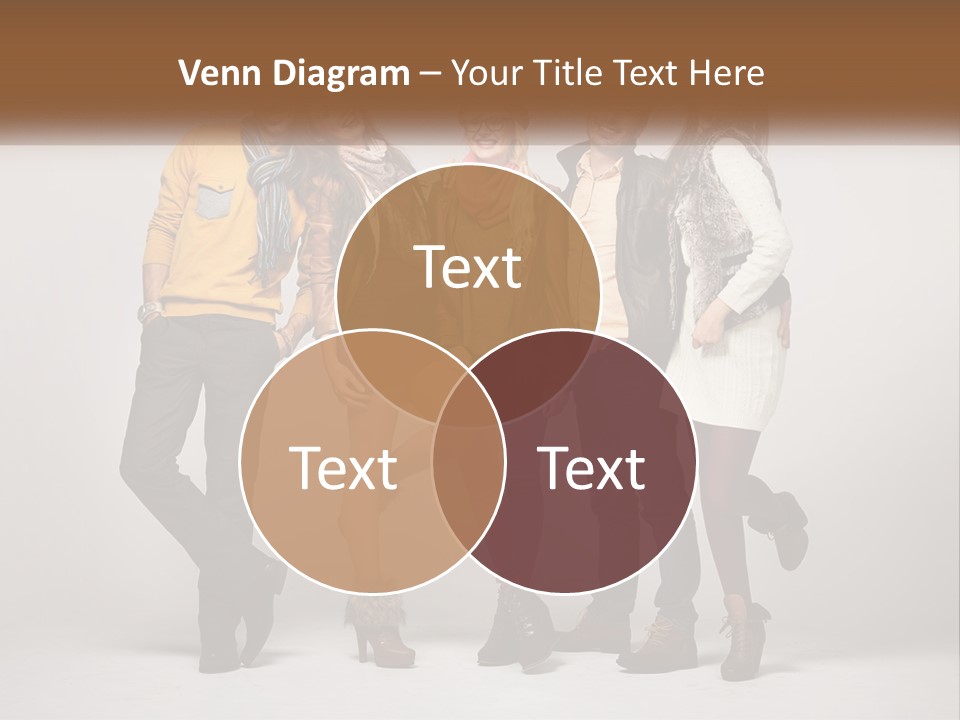 A Group Of People Standing Next To Each Other PowerPoint Template