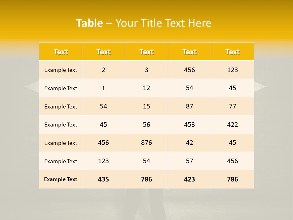 A Man Standing In Front Of A Wall With Arrows PowerPoint Template