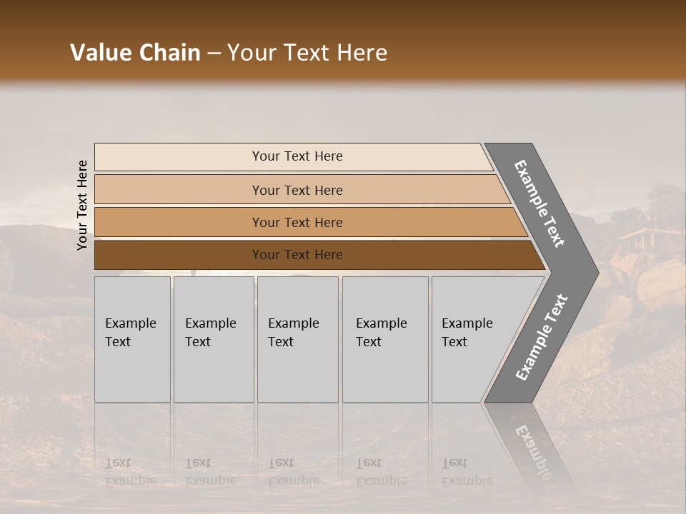 A Person Standing On A Rocky Shore With A Body Of Water In The Background PowerPoint Template