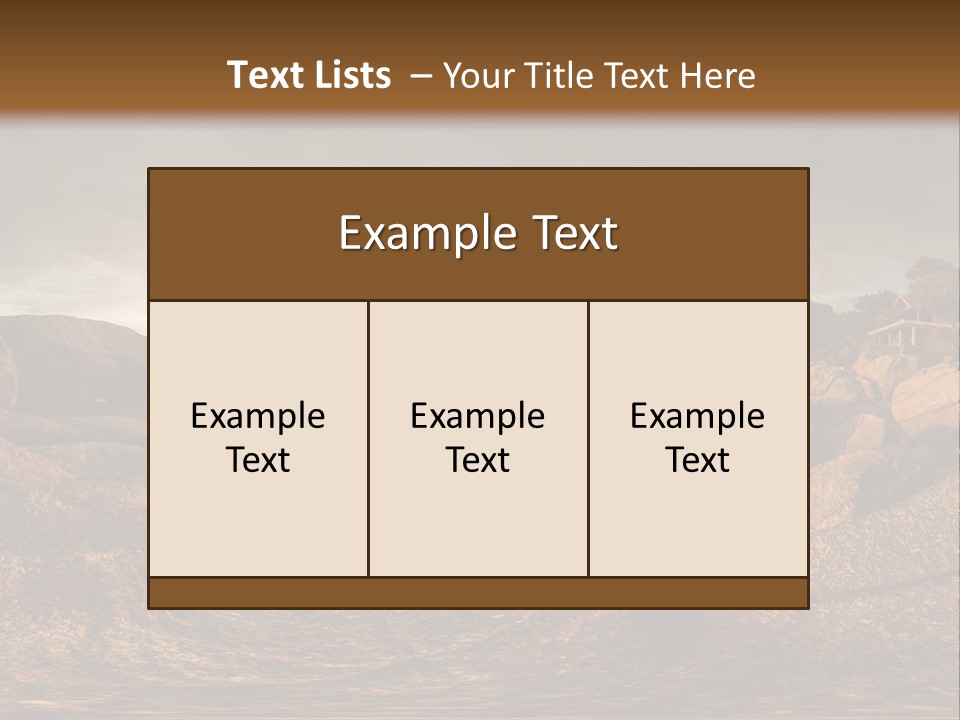 A Person Standing On A Rocky Shore With A Body Of Water In The Background PowerPoint Template