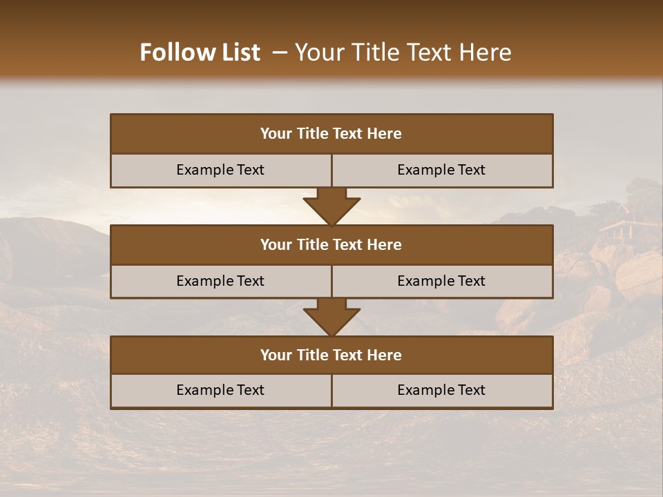 A Person Standing On A Rocky Shore With A Body Of Water In The Background PowerPoint Template