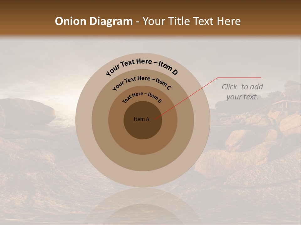 A Person Standing On A Rocky Shore With A Body Of Water In The Background PowerPoint Template