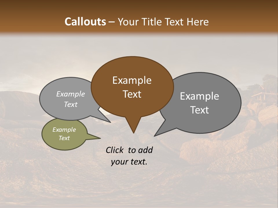 A Person Standing On A Rocky Shore With A Body Of Water In The Background PowerPoint Template