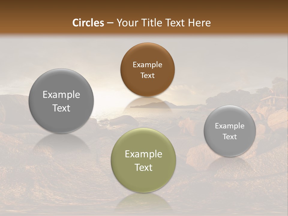 A Person Standing On A Rocky Shore With A Body Of Water In The Background PowerPoint Template