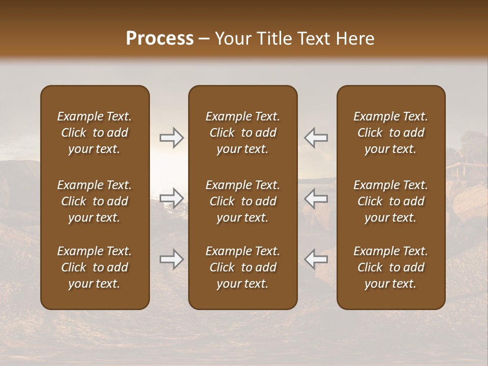A Person Standing On A Rocky Shore With A Body Of Water In The Background PowerPoint Template