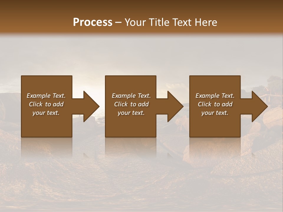 A Person Standing On A Rocky Shore With A Body Of Water In The Background PowerPoint Template