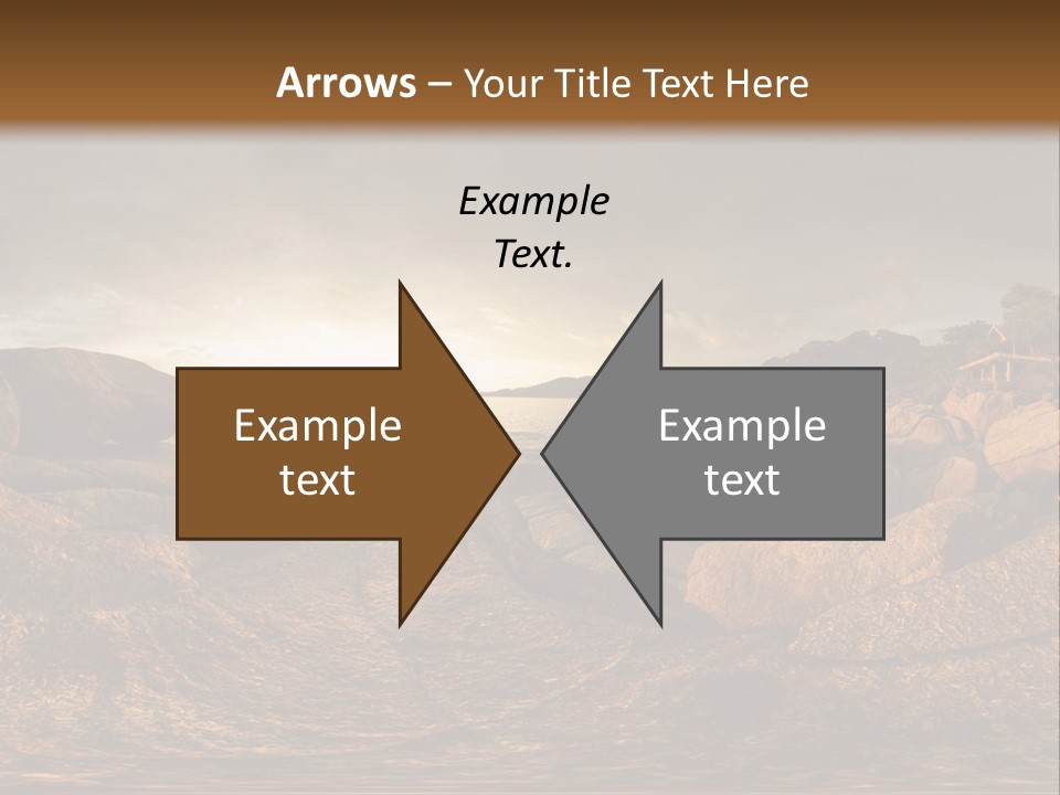 A Person Standing On A Rocky Shore With A Body Of Water In The Background PowerPoint Template