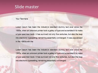 A Table Topped With Glasses Of Wine And A Plate Of Food PowerPoint Template