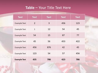 A Table Topped With Glasses Of Wine And A Plate Of Food PowerPoint Template