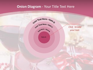 A Table Topped With Glasses Of Wine And A Plate Of Food PowerPoint Template