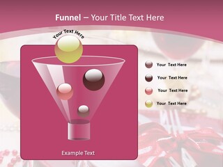 A Table Topped With Glasses Of Wine And A Plate Of Food PowerPoint Template