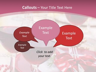 A Table Topped With Glasses Of Wine And A Plate Of Food PowerPoint Template