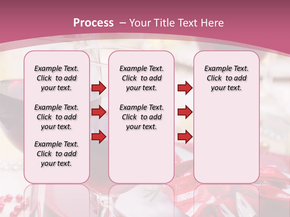 A Table Topped With Glasses Of Wine And A Plate Of Food PowerPoint Template