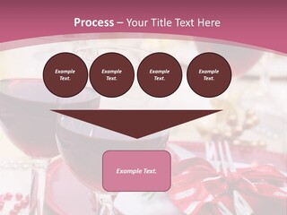 A Table Topped With Glasses Of Wine And A Plate Of Food PowerPoint Template