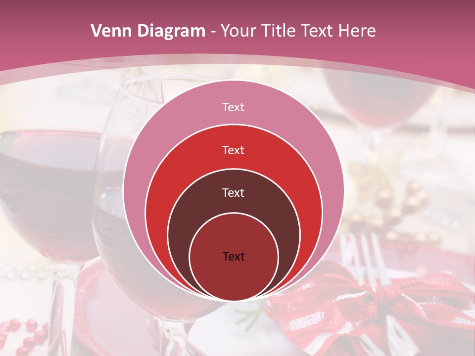 A Table Topped With Glasses Of Wine And A Plate Of Food PowerPoint Template