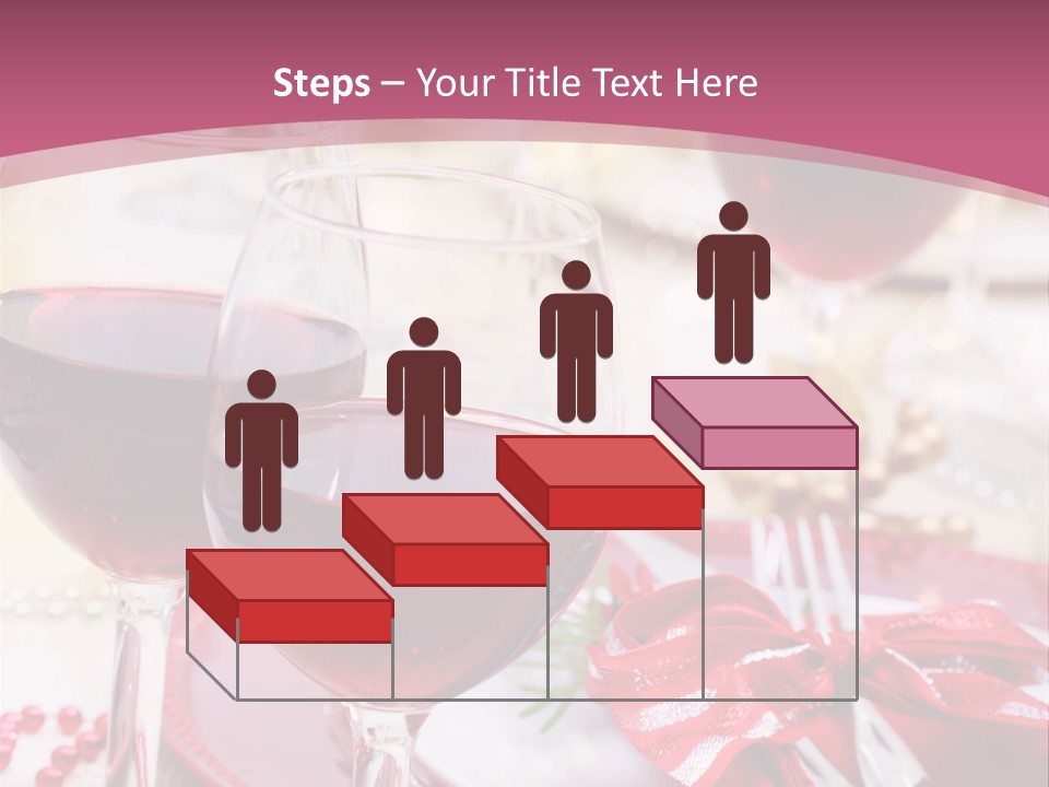 A Table Topped With Glasses Of Wine And A Plate Of Food PowerPoint Template