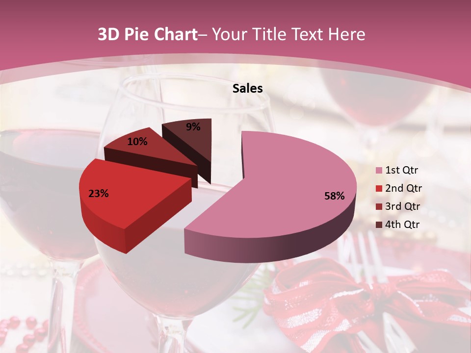A Table Topped With Glasses Of Wine And A Plate Of Food PowerPoint Template