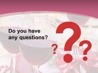 A Table Topped With Glasses Of Wine And A Plate Of Food PowerPoint Template