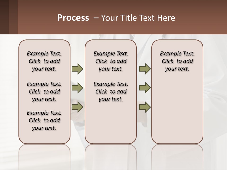 A Doctor Using A Tablet Computer Powerpoint Presentation PowerPoint Template