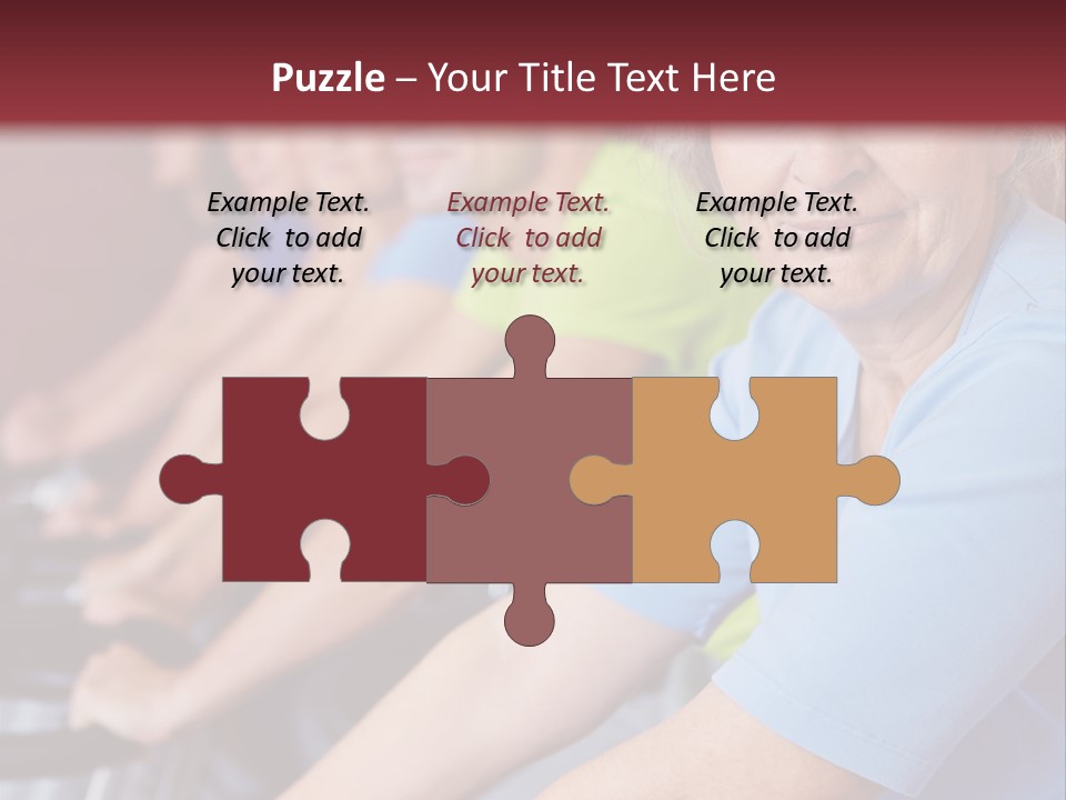 A Group Of People Sitting On A Bench In A Row PowerPoint Template