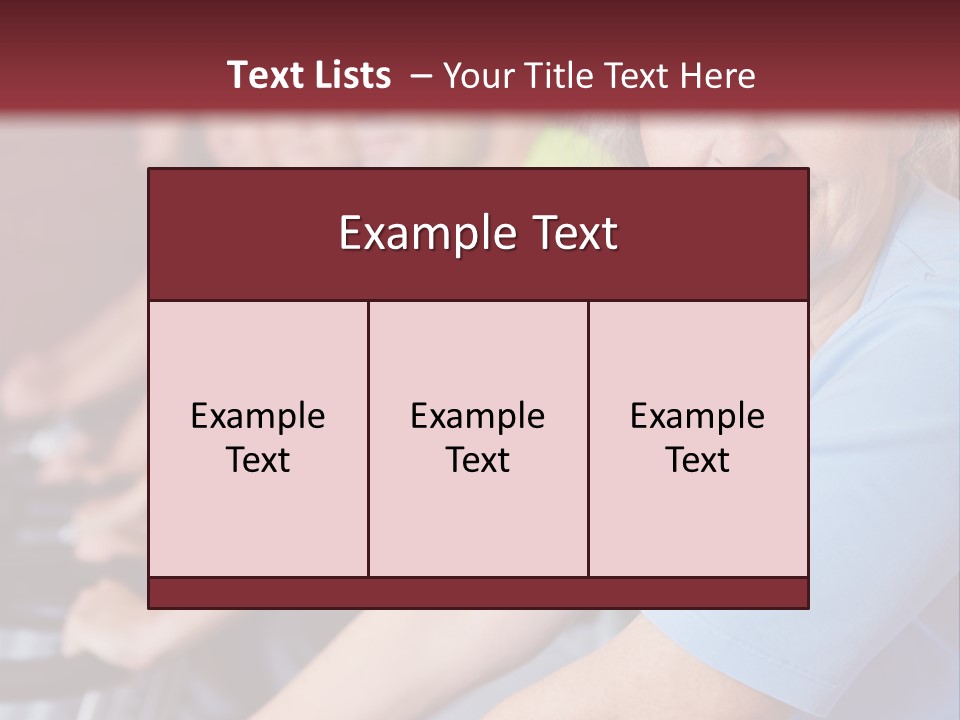 A Group Of People Sitting On A Bench In A Row PowerPoint Template