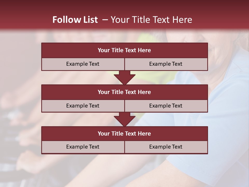 A Group Of People Sitting On A Bench In A Row PowerPoint Template