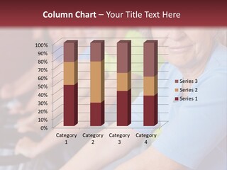 A Group Of People Sitting On A Bench In A Row PowerPoint Template