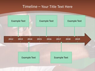 A Man Holding A Gun With Headphones On PowerPoint Template